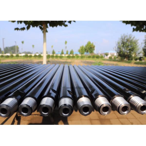 Rock Blasting / Water Well Drilling Pipe Down The Hole Drill Rods 127mm