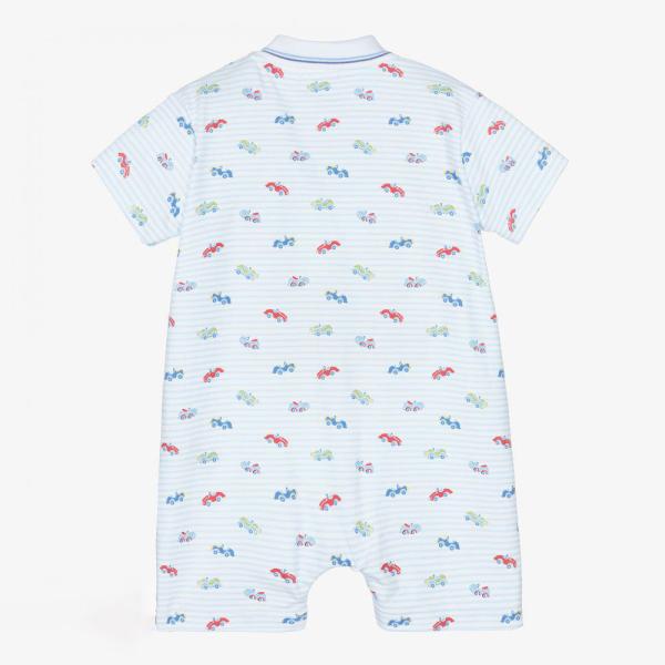 Baby boys summer clothes 100% cotton Polo Collar Baby Romper custom bodysuits Printed Body Suit Baby clothes for Newborn