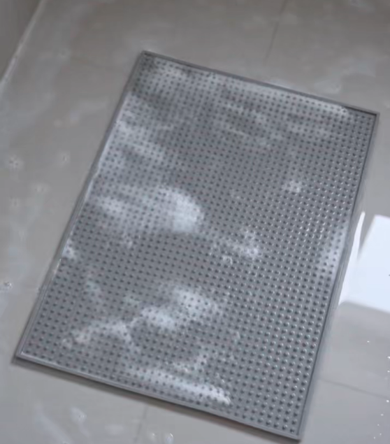 EPP Non Slip Mat with Premium Eco-friendly Virgin EPP Material and High-efficiency Anti-slip & Drainage Structure for Easy Cleaning