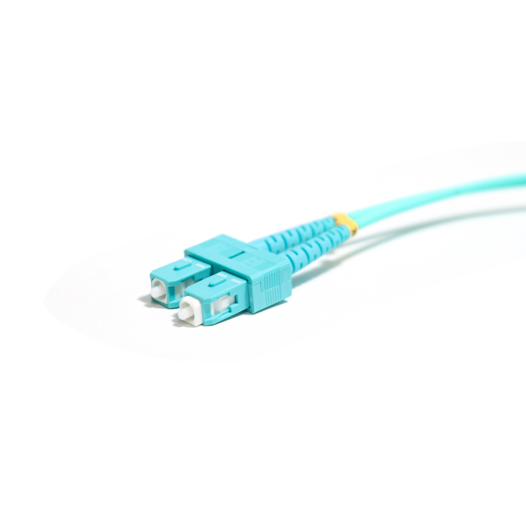 Двухшпиндельная мультимодная куртка 3.0mm OM3 гибкого провода SU-UPC Ject 50 волокна Wathet/125um LSZH