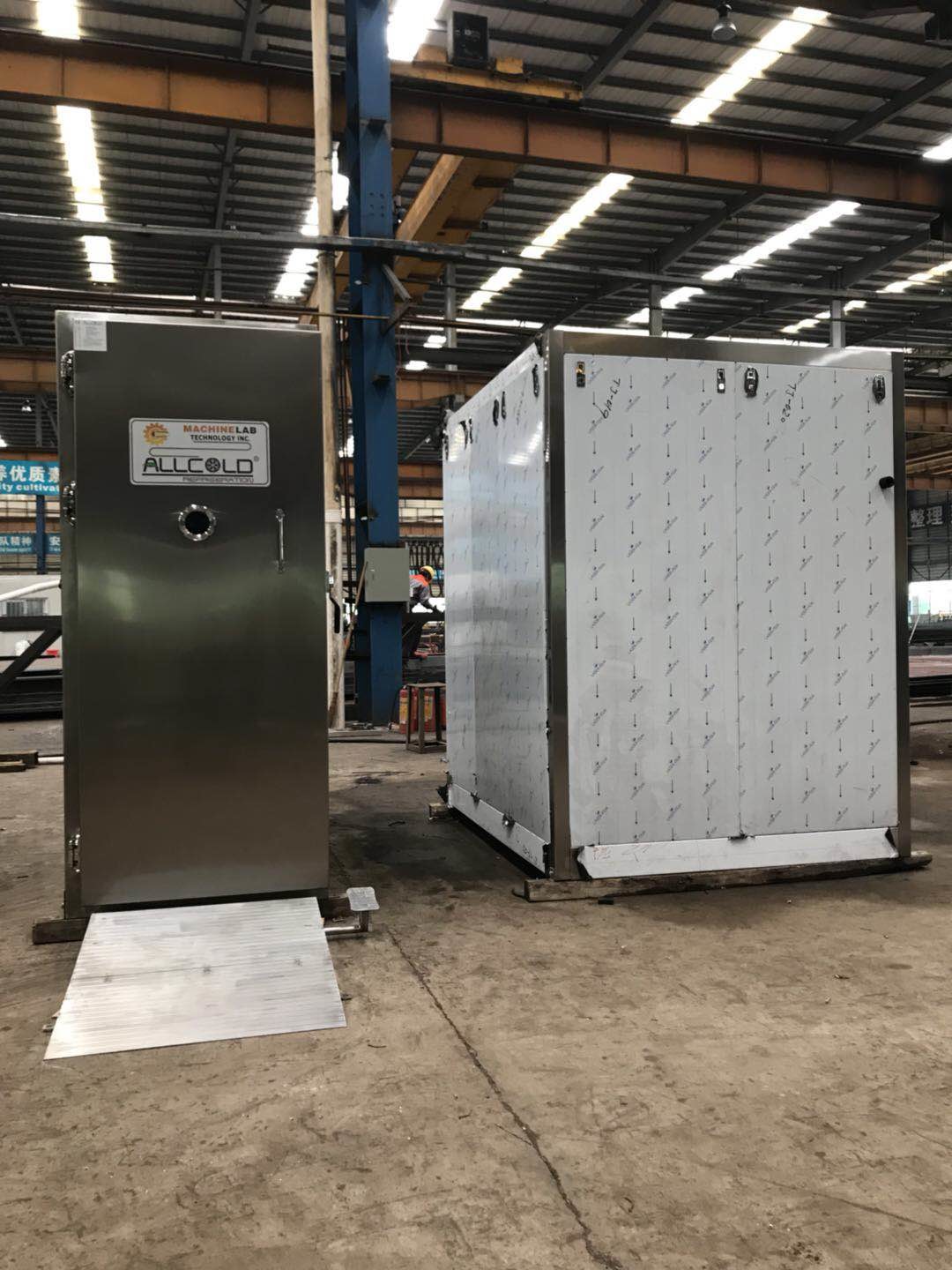 Охладитель вакуума хлеба управлением R404A PLC 16.5KW 3P