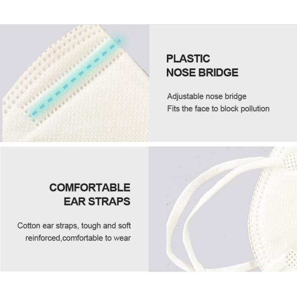 Adult BFE 99% Cup Shape Anti Dust KN95 Air Mask