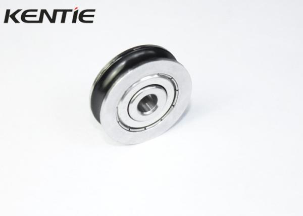 420 Stainless Steel Custom Made Bearings 608ZZ 8 X 31.5 X 8.5mm U Groove Guide Wheel