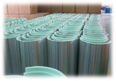 Couleur verte PIR Insulation Board, isolation thermique rigide de panneau de Polyisocyanurate