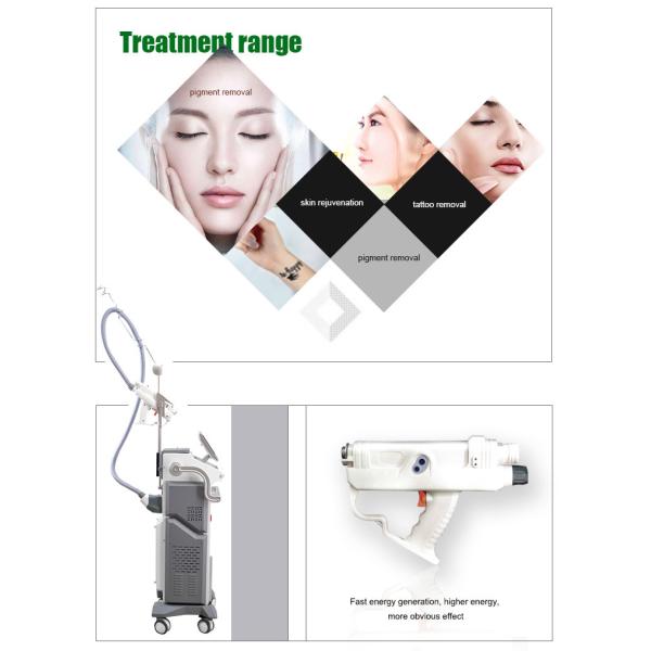 Powerful Honeycomb Laser Tattoo Removal Machine / Pore Removal Laser CE Approval