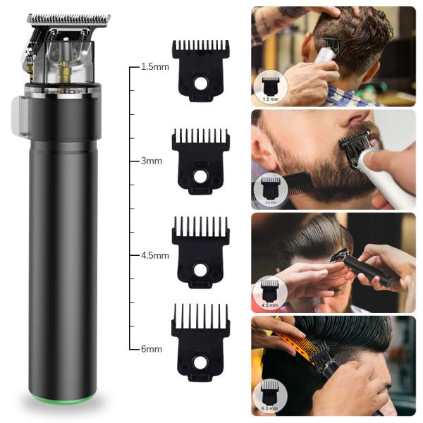 Триммер Clippers 100v-240v волос парикмахерской батареи иона Li профессиональный электрический