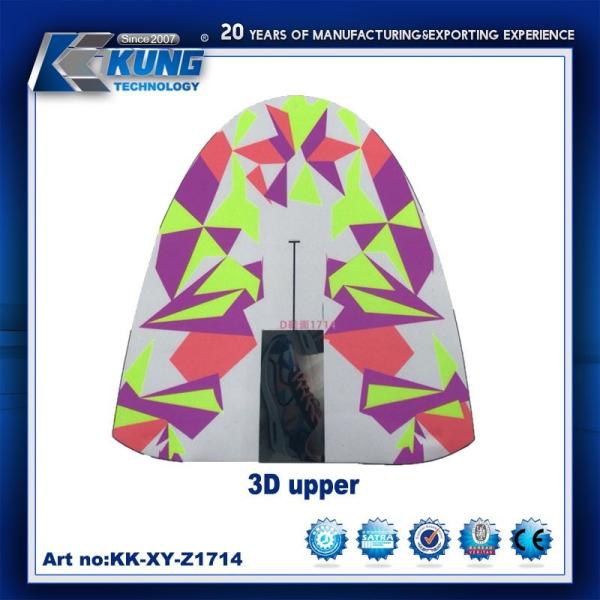 A parte superior de sapatas impermeável do esporte 3D, esporte dos homens calça a parte superior respirável