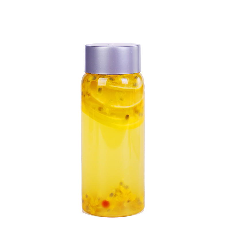 Ясные пластиковые бутылки напитка консервируют 650ml с герметизируя машиной с подгонянным логотипом