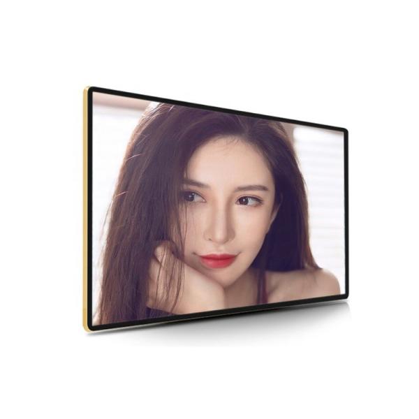 18.5 Inch wall mounted digital display screen advertising LCD Metal Plastic Housing Desktop