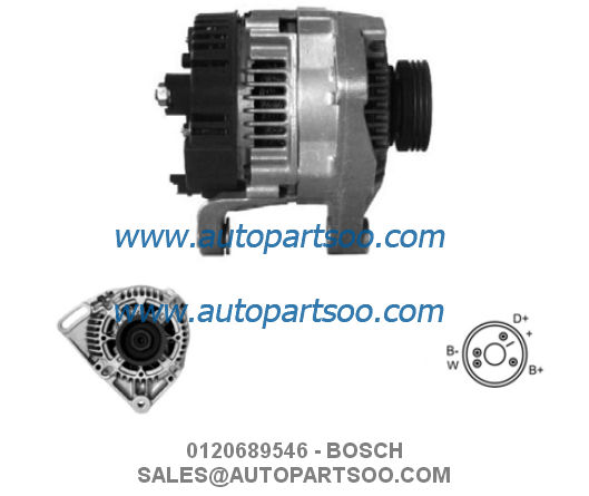 0120488198 0120488199 - BOSCH Alternator 12V 65A Alternador