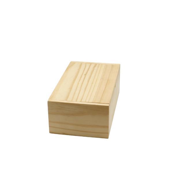 Unfinished Pine Wood Jewelry Display Cases Personalised Jewellery Box With Locking