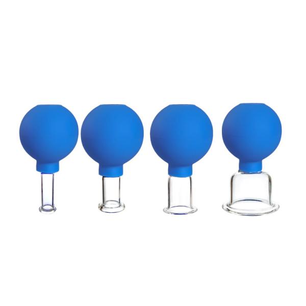 4Pcs PVC Suction Vacuum Massage Jars Vacuum Cupping Therapy Set For Health for Improved Health