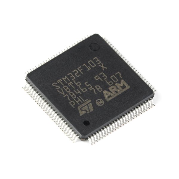 STM32F103VBT6 Medium-density Performance Line ARM-based 32-bit MCU With 64or 128 KB Flash USB CAN  7 Timers 2 ADCs 9 Com Interfaces