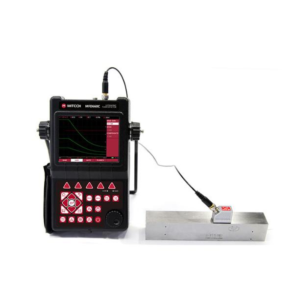 Portable Ultrasonic Ndt Equipment Supporting English With Full Colorful TFT LCD Display MFD660C