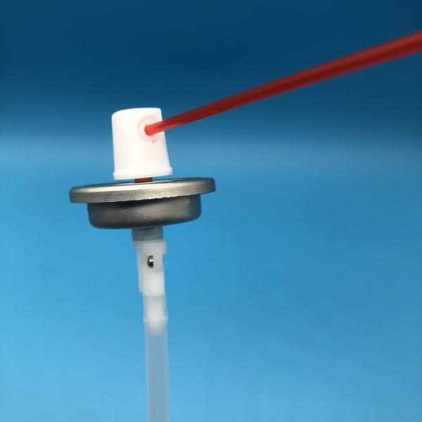 360 Degree Aerosol Valve Actuator for Industrial Maintenance  All Angle Spray System for Lubricants and Cleaners