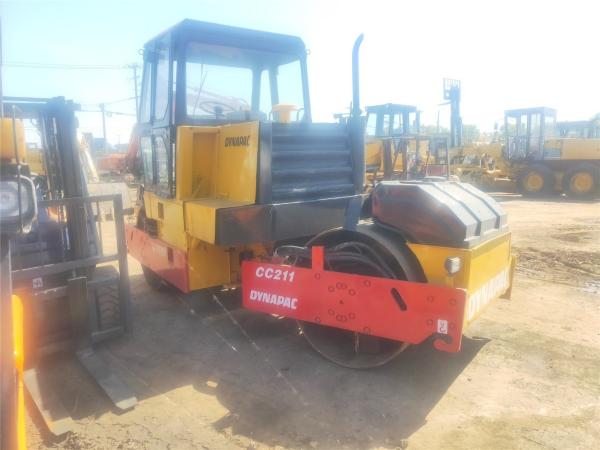                  Used Construction Dynapac Road Roller Cc211, Second Hand Vibratory Smooth Drum Roller Cc421, Cc522, Cc622, Cc624, Dynapac Compactor, Big Promotion, on Sale;             