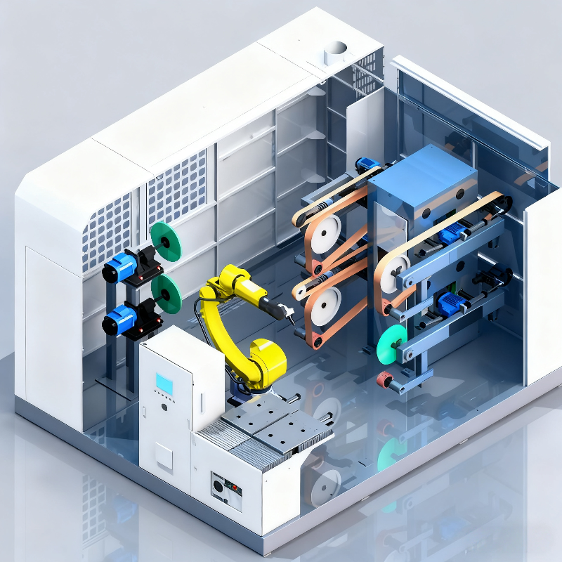 Flexible Robotic Finishing System for Metal Castings Grinding Polishing and Deburring Automation Solution