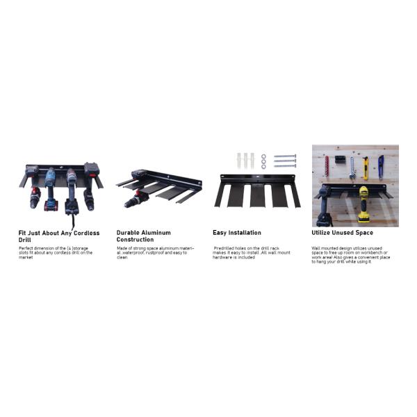 Многофункциональная подставка для электроинструмента для гаражной мастерской идеально подходит для магазинов подарков