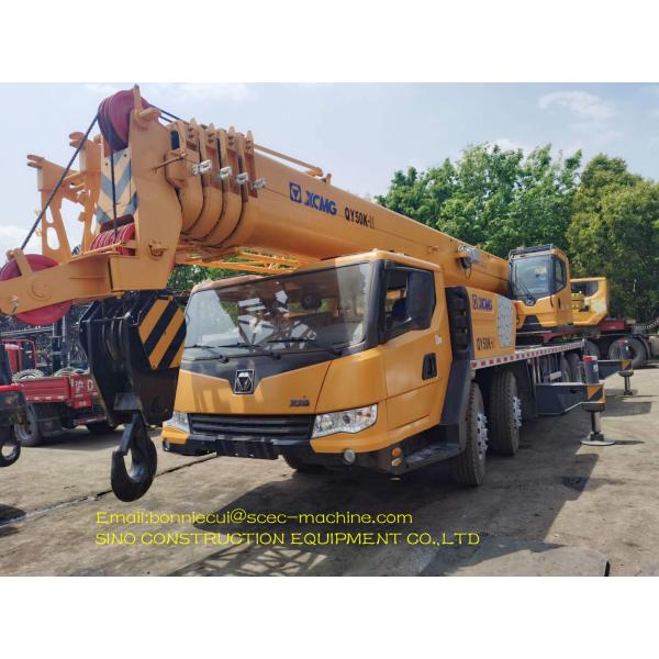 2009 KN M Lifting Moment Telescopic Truck Crane QY50K QY50K-I QY50K-II 50 Ton High Operating Efficiency