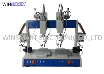 Robô de solda automático das cabeças duplas, máquina de solda 220V 110V do PWB de Smd