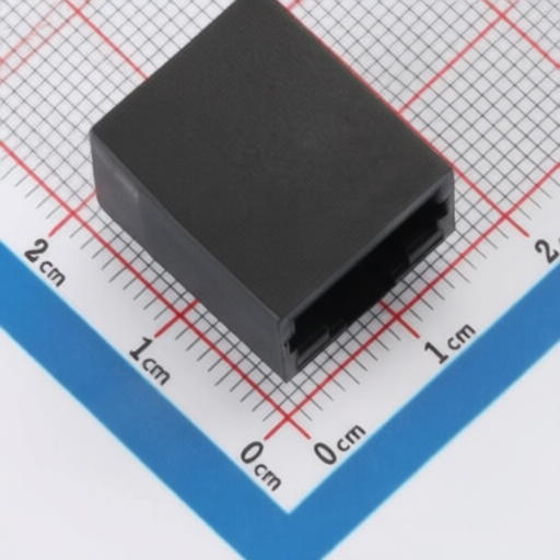 High Durability RJ45 Network Socket with Phosphor Bronze Pins and PA Black Housing CAX RJ58-10P10C-QSWL