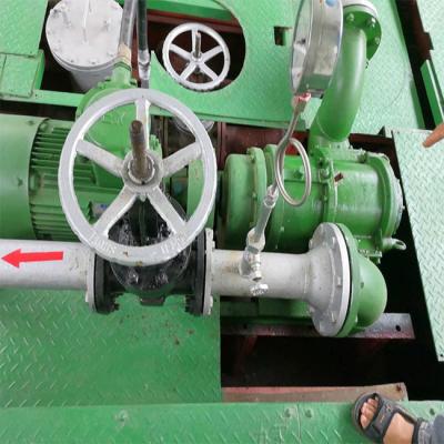 Bilge Multi Lobe Rotor Pump stable, pompe de transfert de boue d'huile d'économie de l'espace