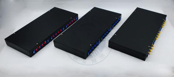 XYFiber 12 Port  Rack Mount Fiber Optic Terminal Box , Fiber Patch Panel 1U 19 inch
