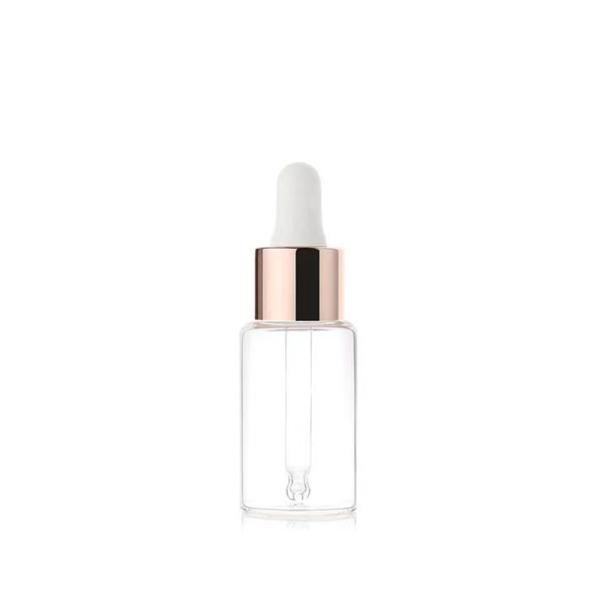 空の 5ml 10ml 15ml 20ml 30ml 50ml 100ml 透明ガラスエッセンシャルオイルボトル