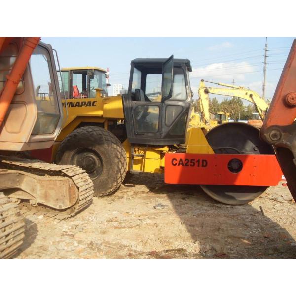                  Used Dynapac Road Roller Compactor Machine Ca251d Dynapac Double Vibratory Ca251d Ca301d Second Hand Used Road Roller Low Price             