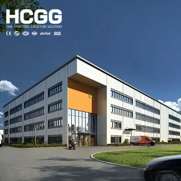 High Rise Steel Structure Building Multi-story Steel Frame Hospital Hotel School Apartment Building