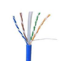 isolação de cobre desencapada CAT6 UTP Lan Cable do HDPE do cabo 23AWG da rede Cat6 de 1000ft