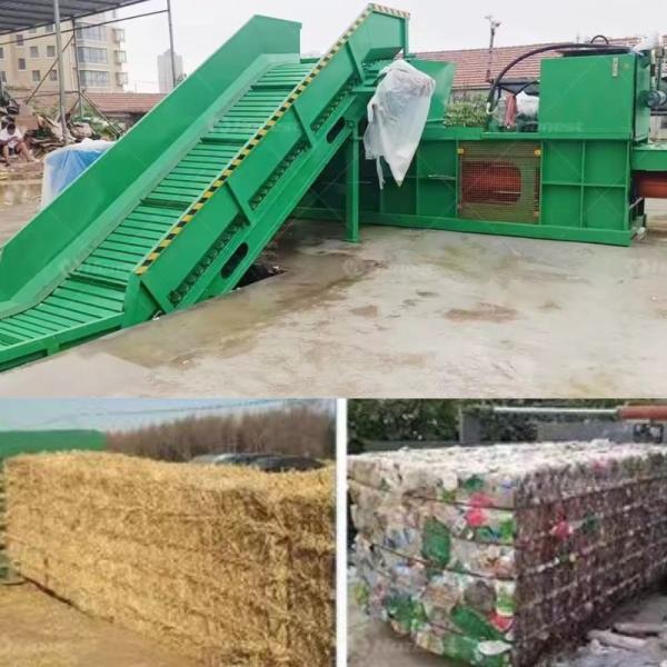 Raw Materials Clothes Industrial Paper Cardboard Baler for Horizontal Hydraulic Baler