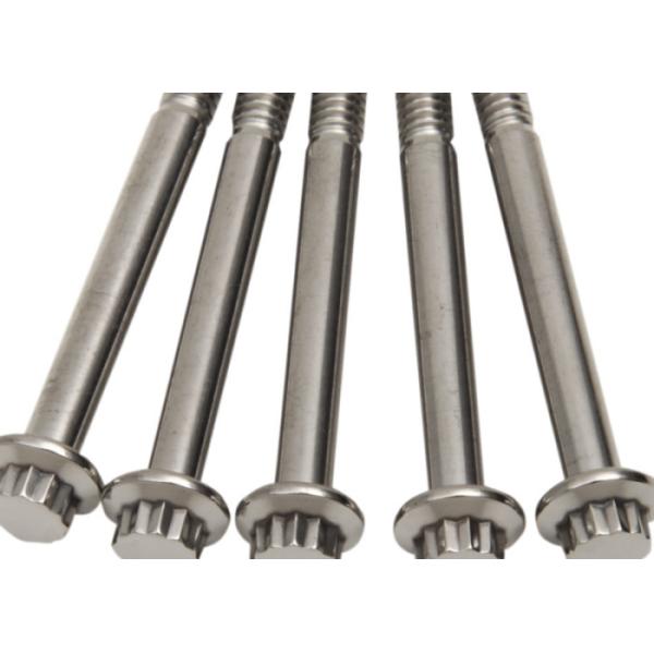 INCH 測定システム 磨いた銀/カスタマイズされた仕上げの金属ボルト