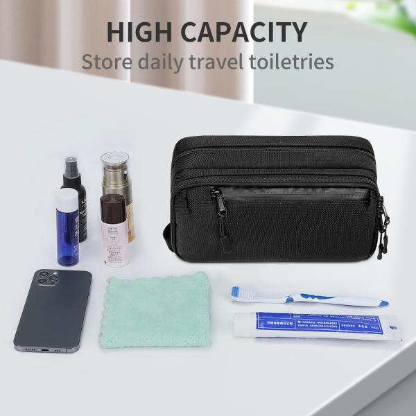 Bolso de higiene personalizado para viajes Bolso Eco-friendly Organizador cosmético colgante 3 capas