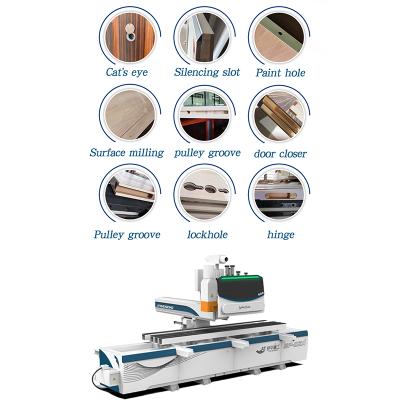 QR Code Wood Door Processing Machine