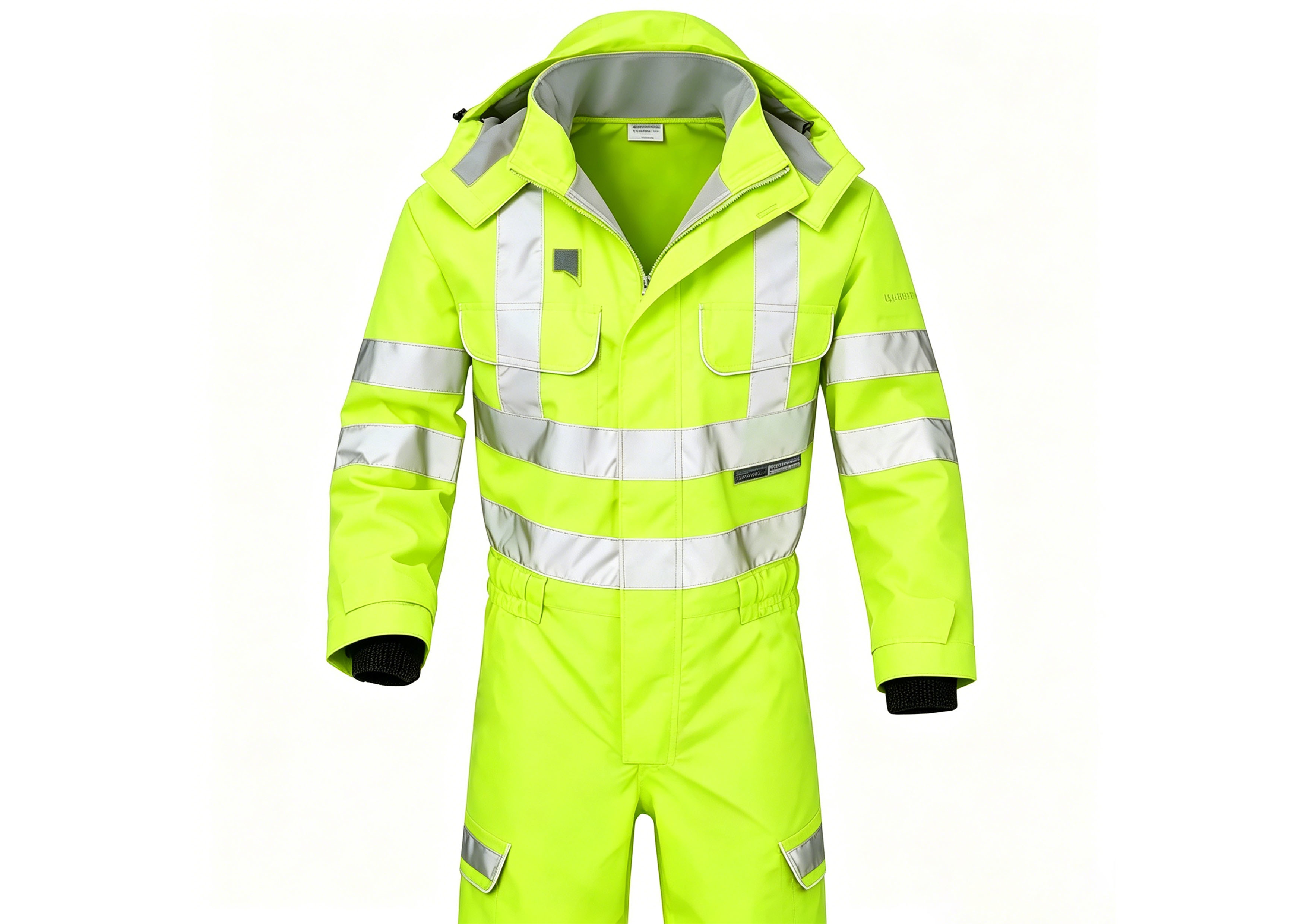 Lightweight Pressure Washing Overalls Abrasion Resistant Water Jetting Overall Adjustable