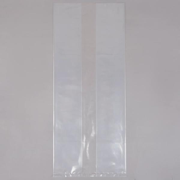 Small LDPE Material Commercial Food Bags Clear Film 10 X 8 X 24 Size