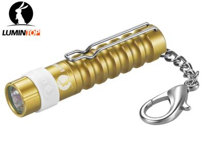 Colored Lumintop Worm Nichia Flashlight , Unique Designed Mini Cree Flashlight