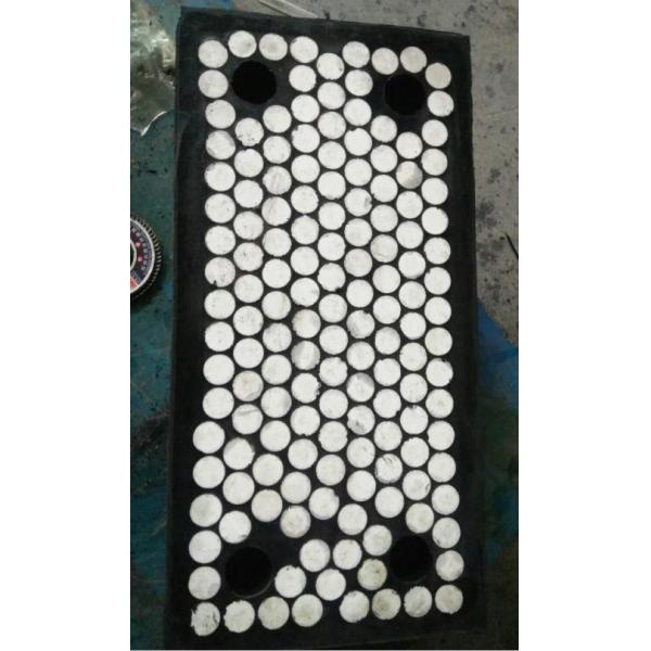 Носка высокого глинозема керамическая кроет подкладки черепицей парашютов минирования промышленные керамические