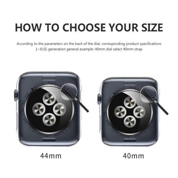 Magnetic Anti-Sweat Silicone Strap · Compatible With Apple Watch Series | Customizable Colors - China Wholesaler SHX