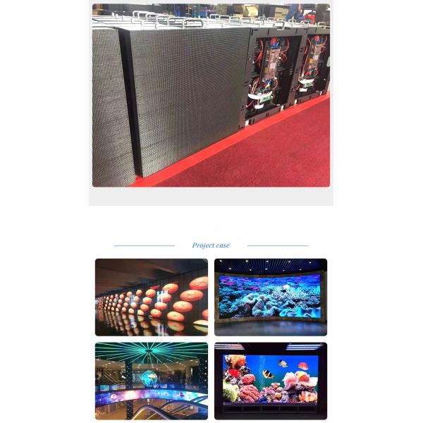 P2.5 Full Color Indoor Advertising Led Screen HD Die Casting Aluminum Cabinet
