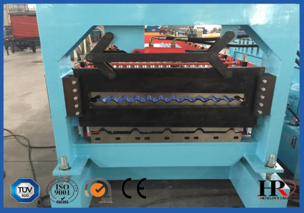 Galvanized Roofing Sheet Double Deck Roll Forming Machine 16mm