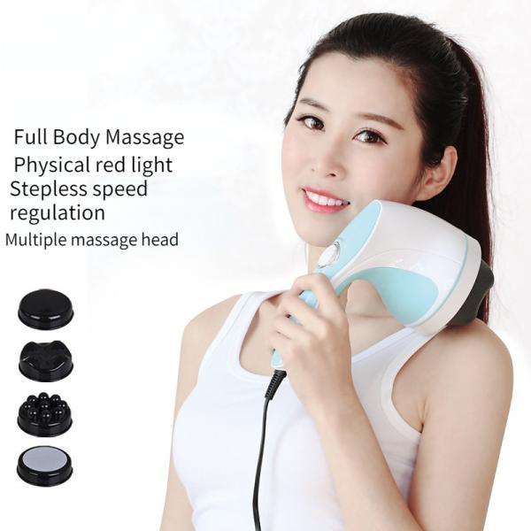 Handheld Electric Vibrating Massage Gun Full Body Pain Relief Massager Machine