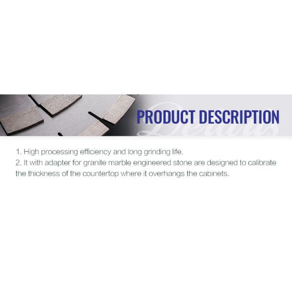 D50/86/100mm Каменная поверхность Смельчение и фрезерный сегмент Железное ядро