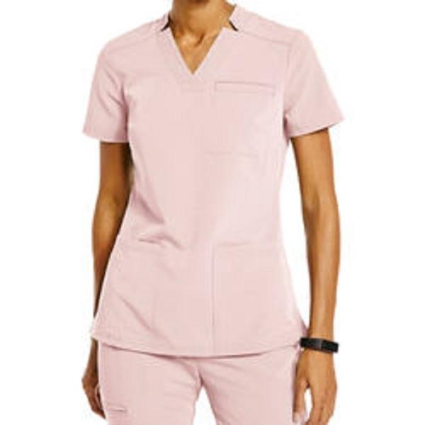 factory custom new products  pink scrub sets women best designs fashion clothes