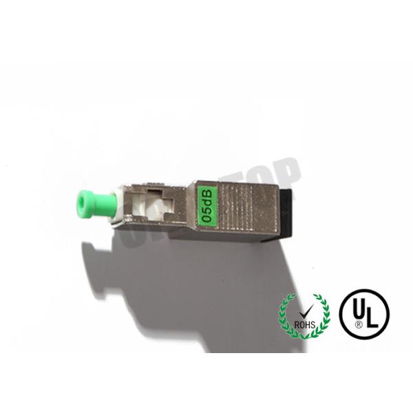 SM SC/APC Variable Optical Attenuator , Fiber Optic Splicing APC Polish