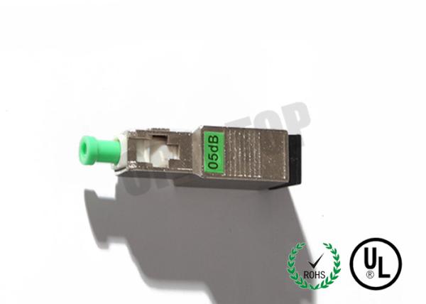 SM SC/APC Variable Optical Attenuator , Fiber Optic Splicing APC Polish