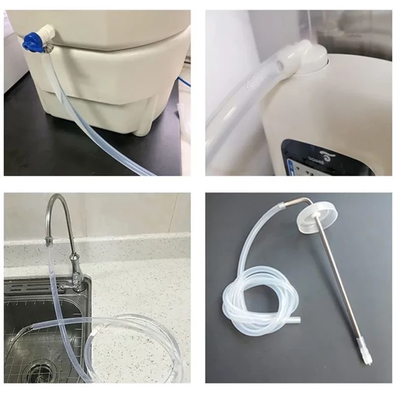 Silicone Tubing High-Temperature Pure Silicone Hose Tube Clear Pipe for Home Brewing Air and Liquid Transfer