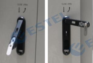 3 слоя DC48V батареи дуют шкаф электроники FCC на открытом воздухе