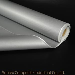 Silicone E-Glass Fiberglass Fabric High Temperature Resistance Thermal Insulation Rubber Silicone Coated Fiberglass Cloth